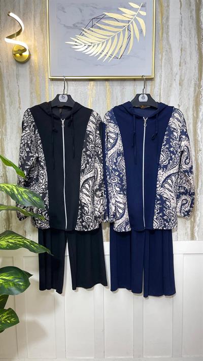 DİJİTAL BASKILI PANTOLONLU TAKIM