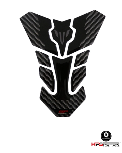 GP Kompozit Yamaha MT-25 2015-2024 Uyumlu Tank Pad Siyah-Karbon