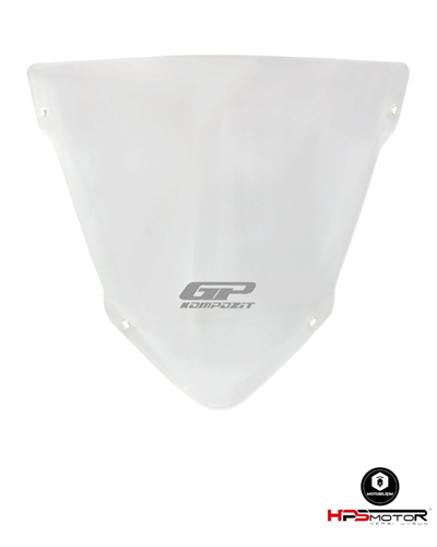 GP Kompozit Yamaha MT-25 2020-2024 Uyumlu Spor Cam Şeffaf