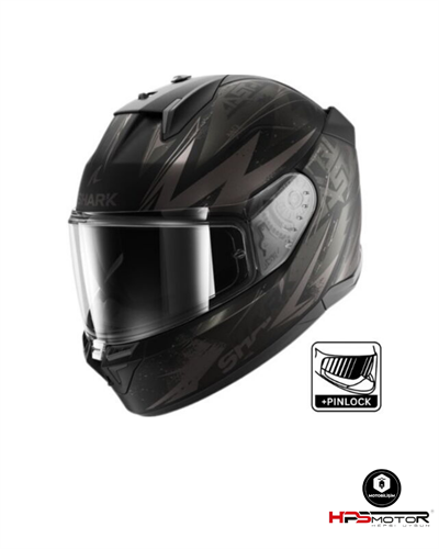 Shark D-Skwal 3 Blast-R Mat Kapalı Kask