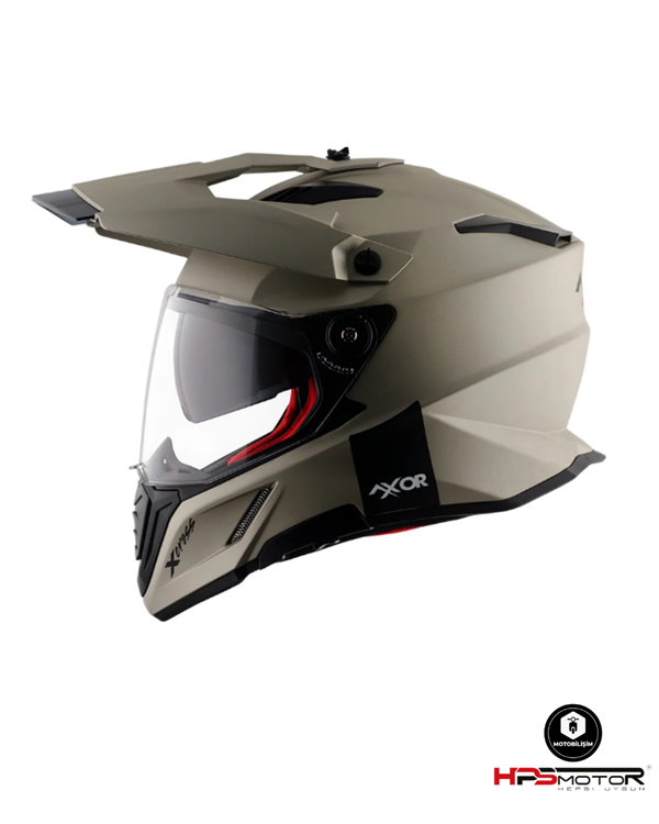 Axor X Cross Sc Dual Visor Nichel Red