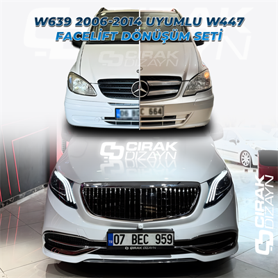 W639 2006-2014 uyumlu W447 FACELİFT Dönüşüm Seti