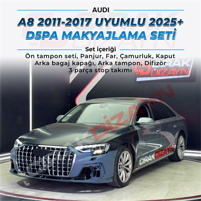 Audi A8 D4 Kasa Uyumlu 2025+ D5PA Makyajlama Seti
