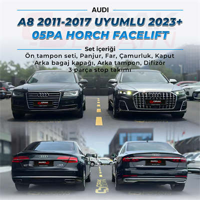 AudiAudi A8 Uyumlu 2023+ D5PA Horch Model FaceliftA8
