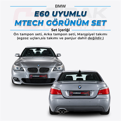 BMWBMW E60 Uyumlu M Tech Görünüm Body Kit SetiE 60