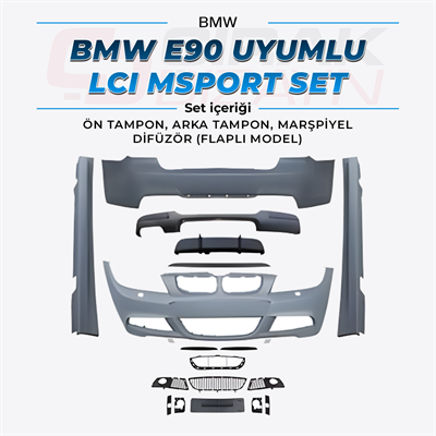 BMWBMW E90 Uyumlu LCI M Sport Dönüşüm SetiBmw