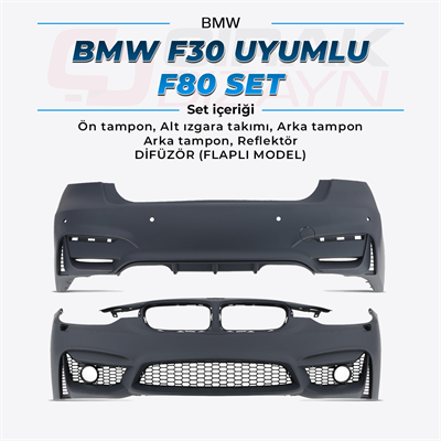 BMW F30 Uyumlu F80 Görünüm Seti