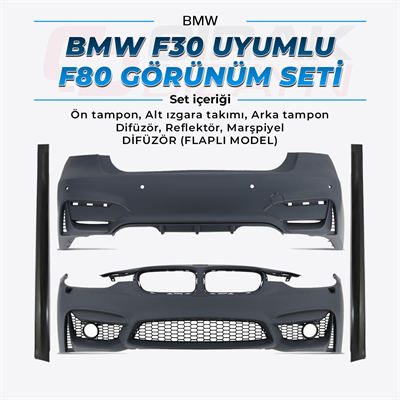 BMW F30 Uyumlu F80 Görünüm Seti