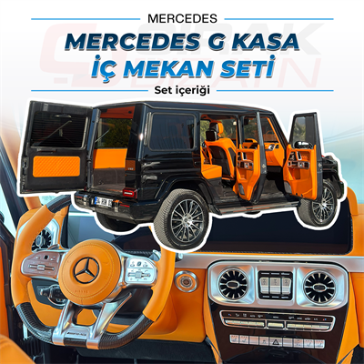 Mercedes G Serisi iç Mekan Dönüşüm Seti