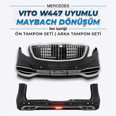 Mercedes W447 Vito Uyumlu Maybach Bodykit 
