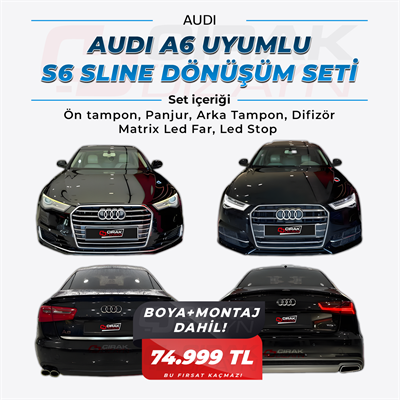 AUDI A6 UYUMLU S6 DÖNÜŞÜM SETİ