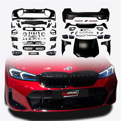 BMW 3 Serisi F30 Uyumlu 2022+ Yükseltme G20 Facelift Bodykit