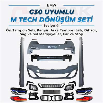 Bmw 5 Serisi G30 Makyajlı M Tech Dönüşüm Seti