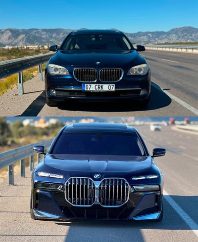 BMW F01 Uyumlu G70 Görünüm Facelift 