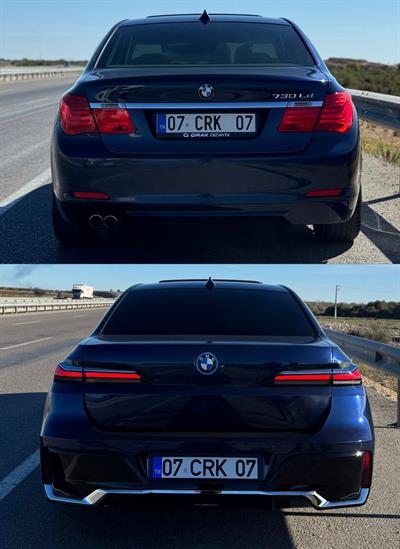 BMW F01 Uyumlu G70 Görünüm Facelift 