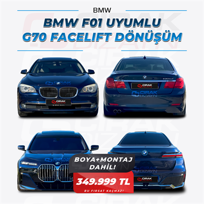 BMW F01 Uyumlu G70 Görünüm Facelift 