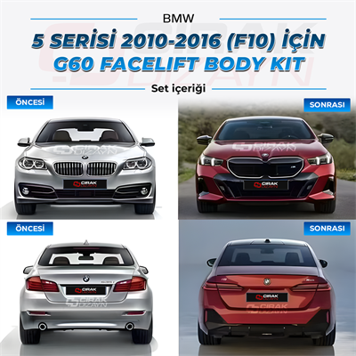 BMW F10 UYUMLU G60 Facelift Bodykit