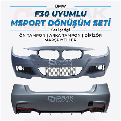 BMW F30 3 Serisi Uyumlu M Sport Bodykit