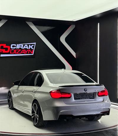 BMW F30 Uyumlu Msport Spoiler | Pianoblack boyalı