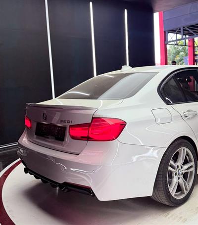 BMW F30 Uyumlu Msport Spoiler | Pianoblack boyalı