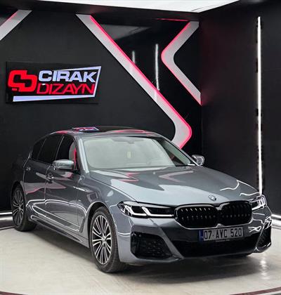 BMW G30 Uyumlu LCI Siyah Led Far