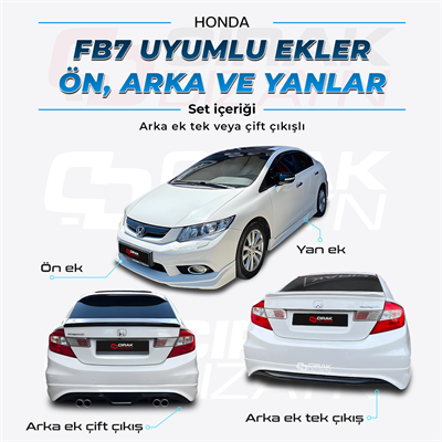 FB7 Bodykit Seti | Ön, Arka, Yan Ekler