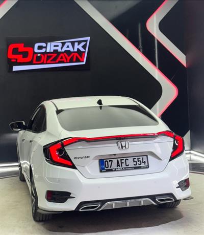 Honda Civic FC5 Led Stop ve Led Spoiler