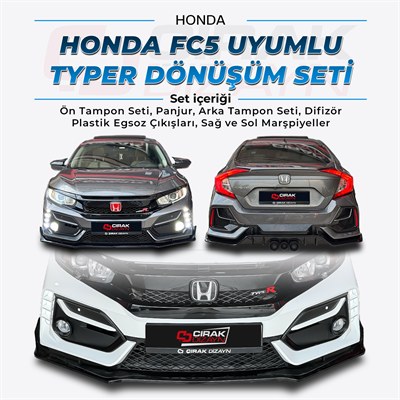 Honda Civic FC5 Uyumlu Typer Bodykit 