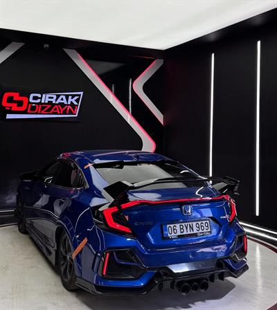Honda FC5 Typer Arka Tampon Uyumlu LED