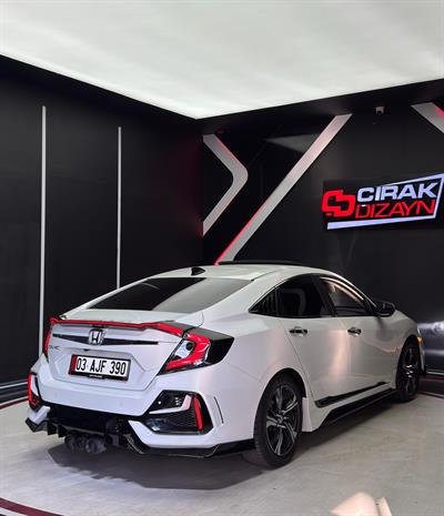 Honda FC5 Typer Arka Tampon Uyumlu LED