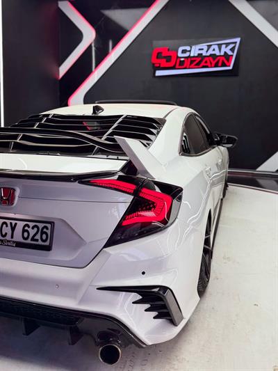 Honda FC5 Uyumlu Omurga Stop - SMOKE