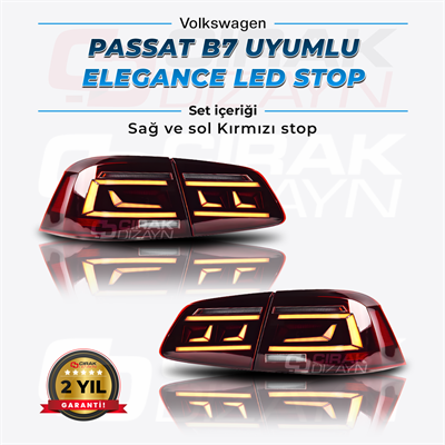 Passat B7 Uyumlu Elegance Led Stop