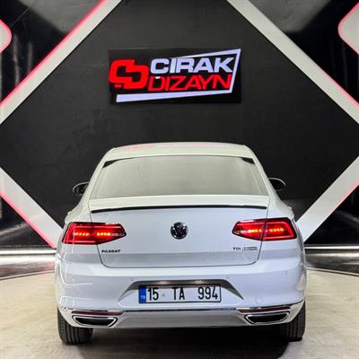 Passat B8 Uyumlu Piano Black Spoiler 