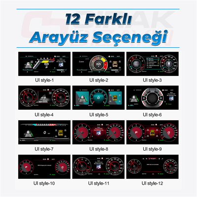 Passat B8 ve CC Uyumlu Hayalet Ekran