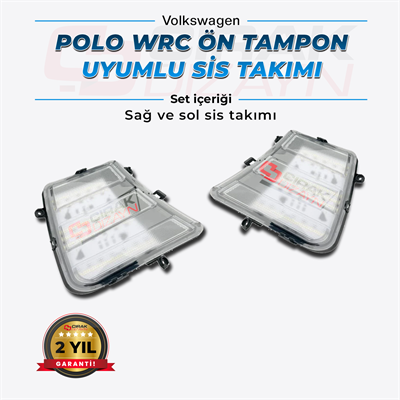 Polo WRC Tampon için Sis Seti