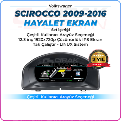 Scirocco Uyumlu Hayalet Ekran