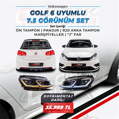 VW GOLF 6 UYUMLU 7.5 GÖRÜNÜM SETİ