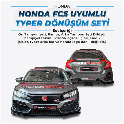 Honda Civic FC5 Uyumlu Typer Bodykit 