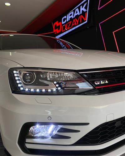 Jetta MK6 Uyumlu GLI Far 2011-2016