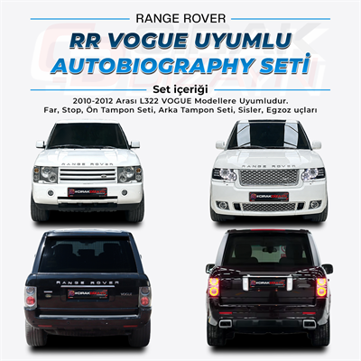 Range Rover Vogue 2010-2012 Uyumlu Autobiography Dönüşüm Seti