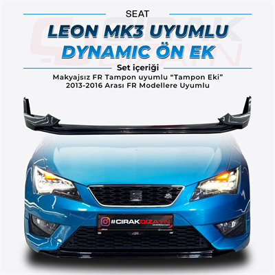 Leon MK3 Makyajsız Kasa Uyumlu Ön Tampon Eki