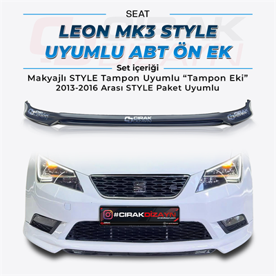 LEON MK3 Style Uyumlu ABT Ön Ek