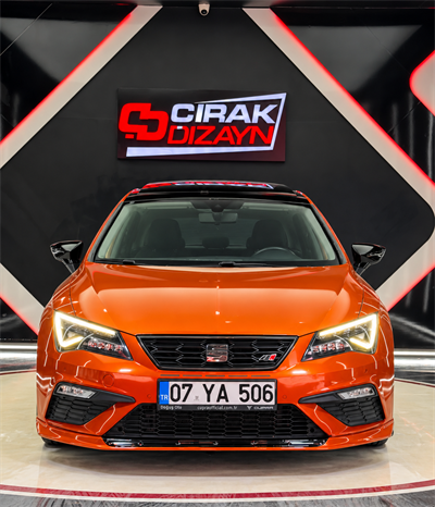 Seat Leon MK3.5 Xcellence 2017-2020 Uyumlu Cupra Ön Lip Eki