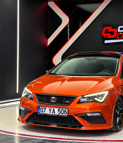 Seat Leon MK3.5 Xcellence 2017-2020 Uyumlu Cupra Ön Lip Eki