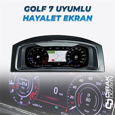 Golf 7 Uyumlu Hayalet Ekran