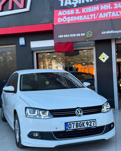 Jetta MK6 Uyumlu U Led Far