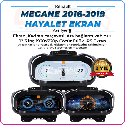 VolkswagenMegane Uyumlu Hayale Ekranİç Aksesuar