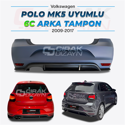 Polo MK5 Uyumlu 6C Arka Tampon