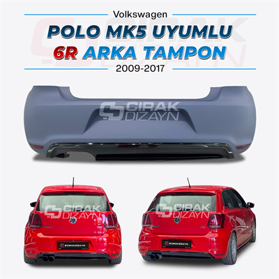 Polo MK5 Uyumlu 6R Arka Tampon