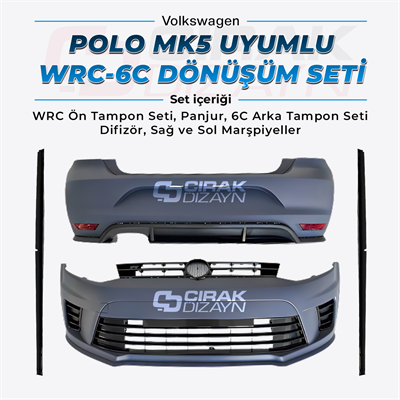 Polo Uyumlu WRC Bodykit / 6C